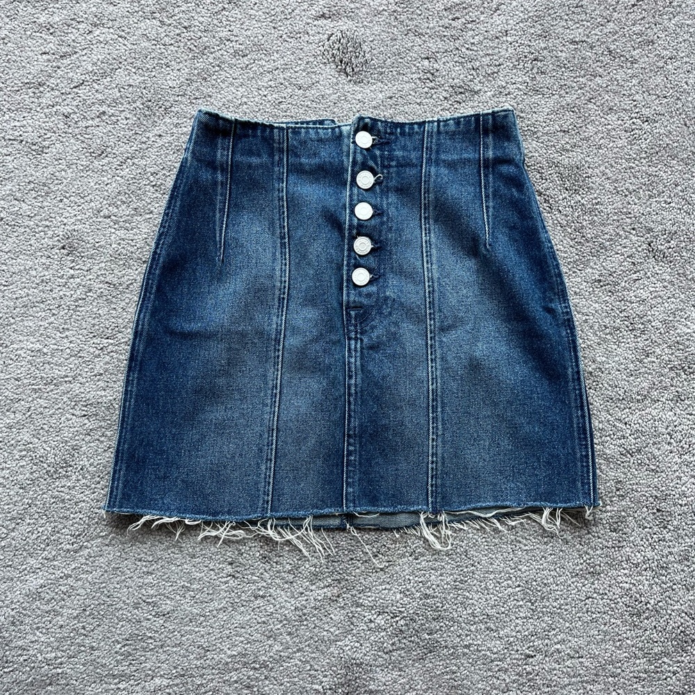 GRLFRND Blue Jean Skirt